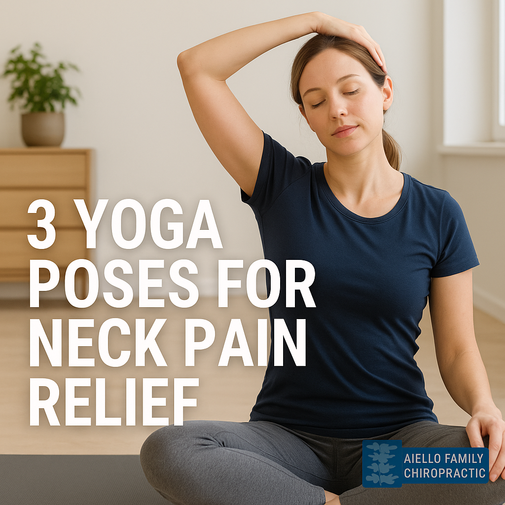 3 yoga poses for neck pain