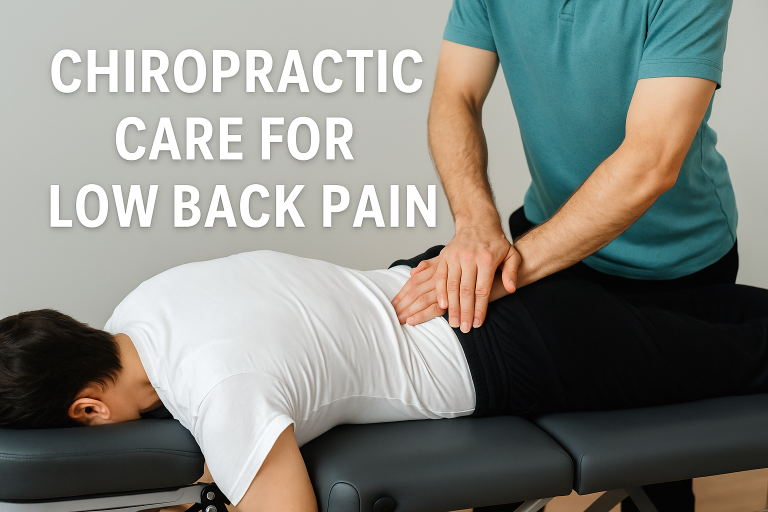 Chiropractic for low back pain
