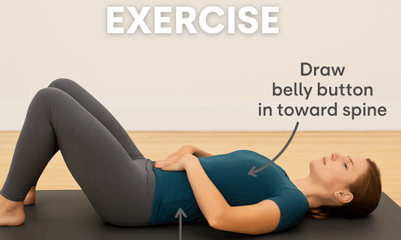 Transverse abdominus exercise