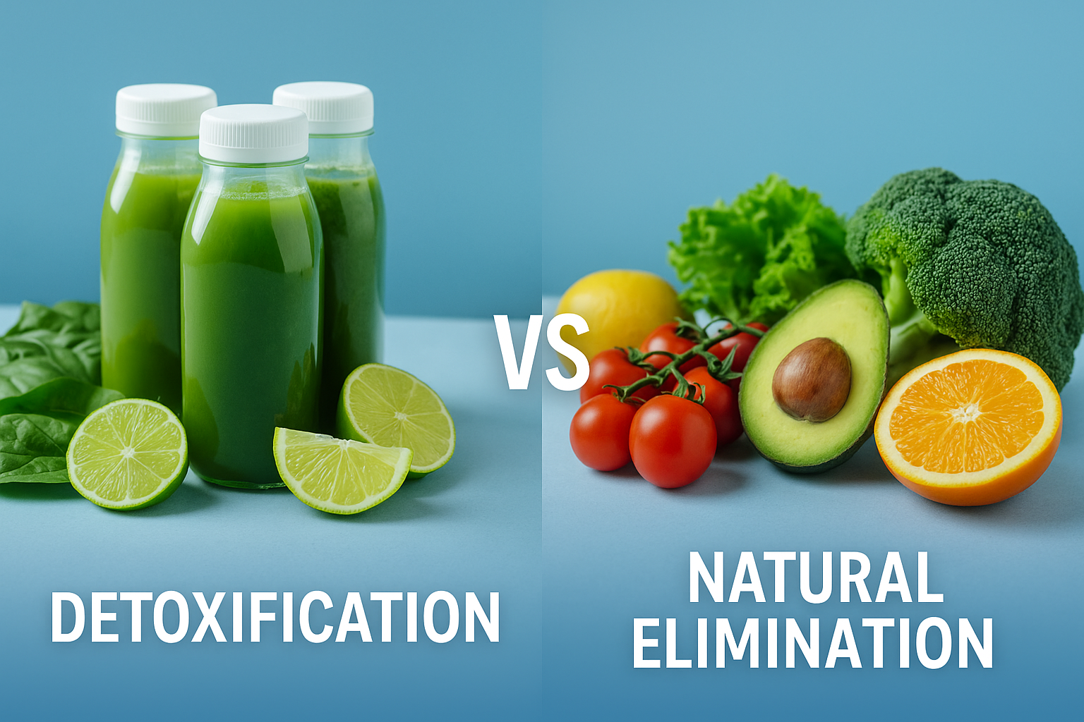 detoxification vs natural elimination