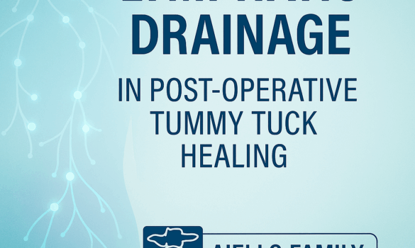 Lymphatic drainage post-operative tummy tuc healing