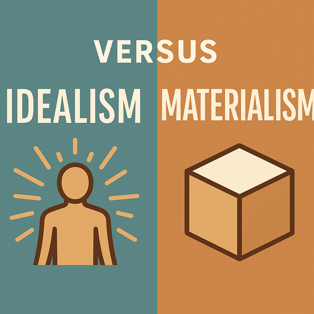 Idealism vs. Materialism
